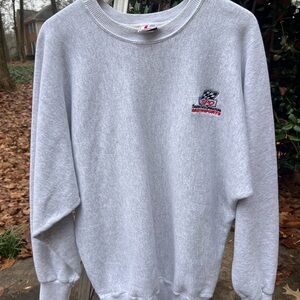 Vintage race car Light Gray Crewneck Sweater